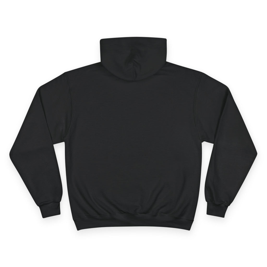 Minimalist White Champion Hoodie — Subtle Script Logo Pullover