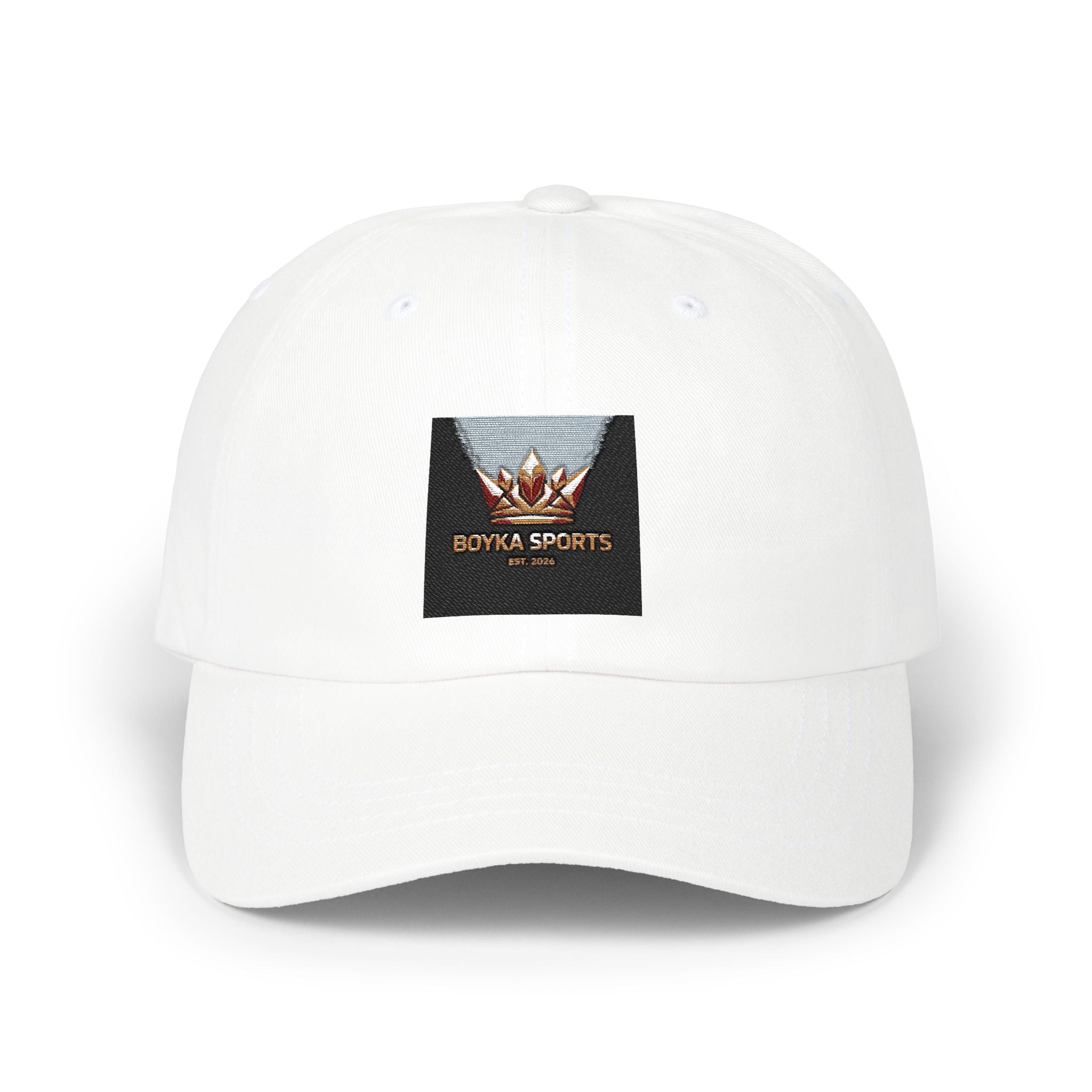 Dad Cap — Atyka Sports Crown Logo Embroidered Baseball Hat