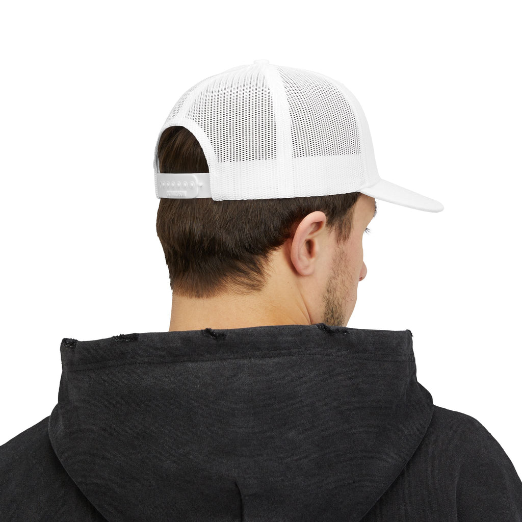 Boyka Shield Trucker Cap — Gold Emblem Snapback Hat