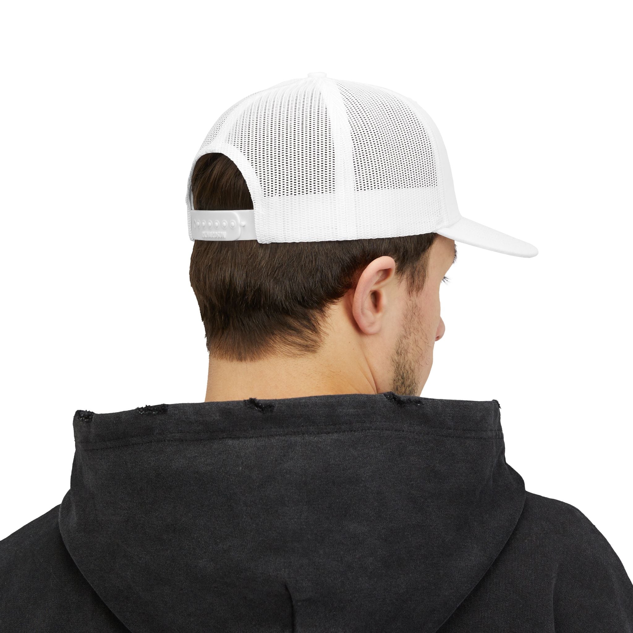 Boyka Shield Trucker Cap — Gold Emblem Snapback Hat