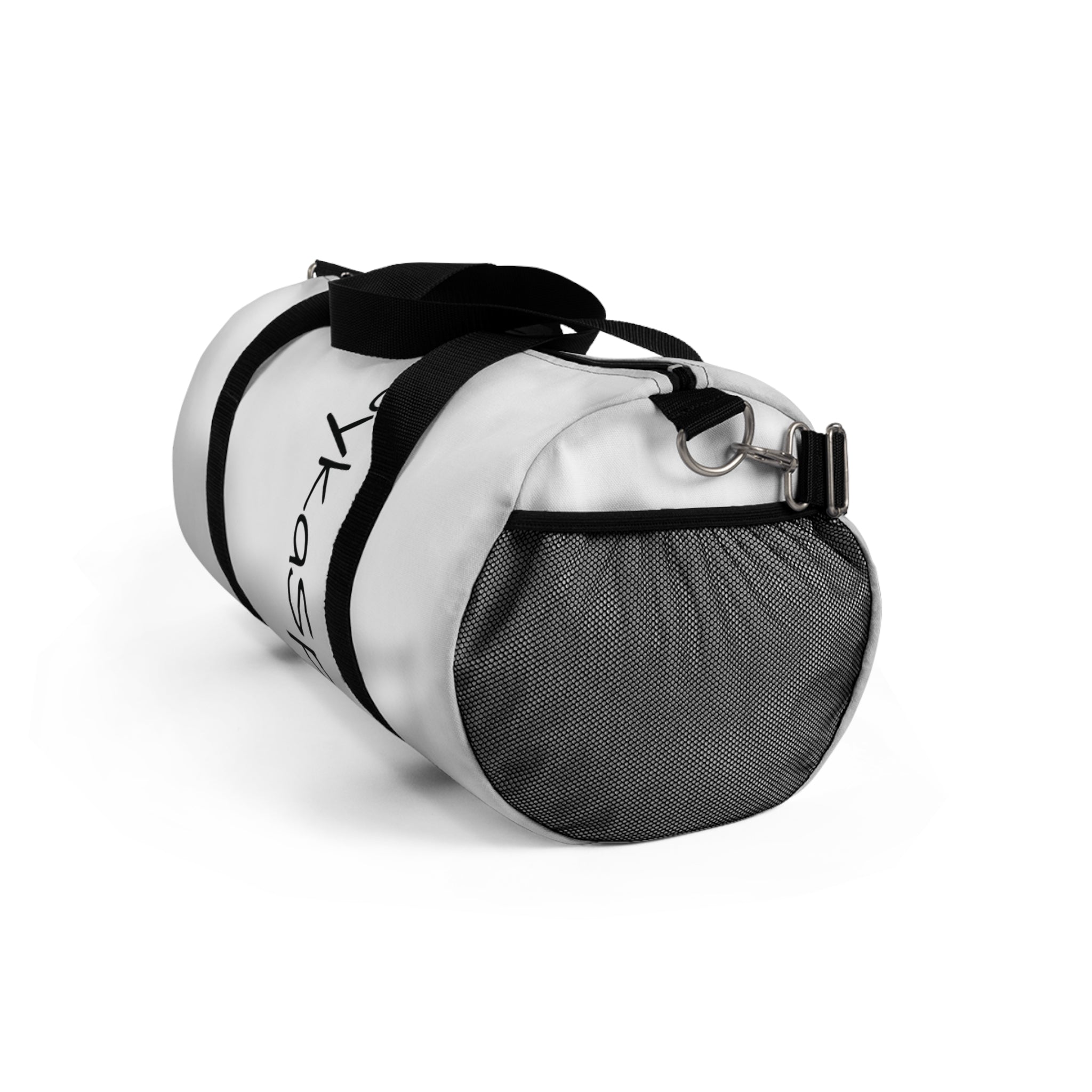 White 'Boy Ka Sport' Athletic Duffel Bag — Gym Travel Sports Weekender