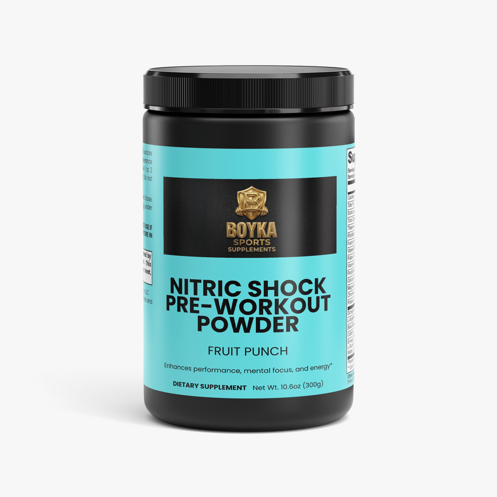 Nitric Shock Pre-Workout Powder (Fruit Punch)