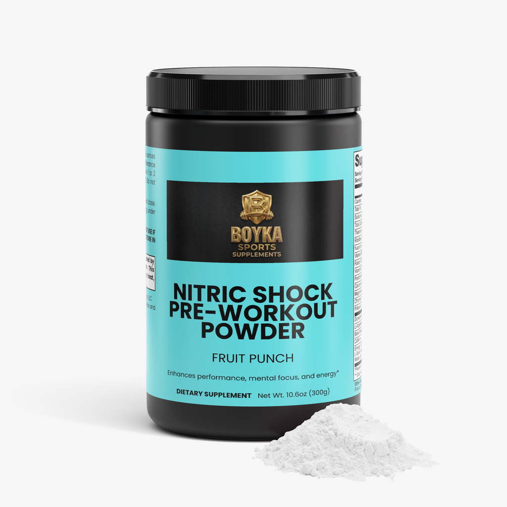 Nitric Shock Pre-Workout Powder (Fruit Punch)
