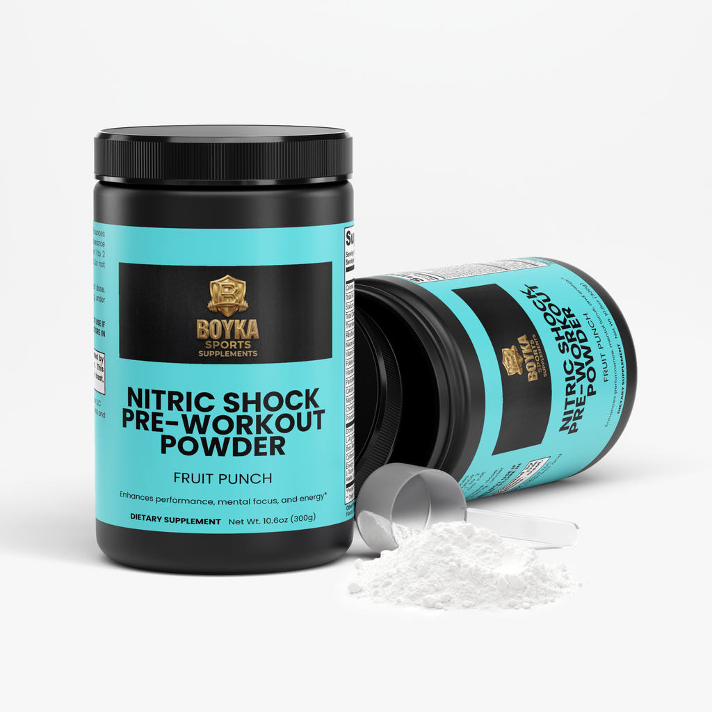 Nitric Shock Pre-Workout Powder (Fruit Punch)