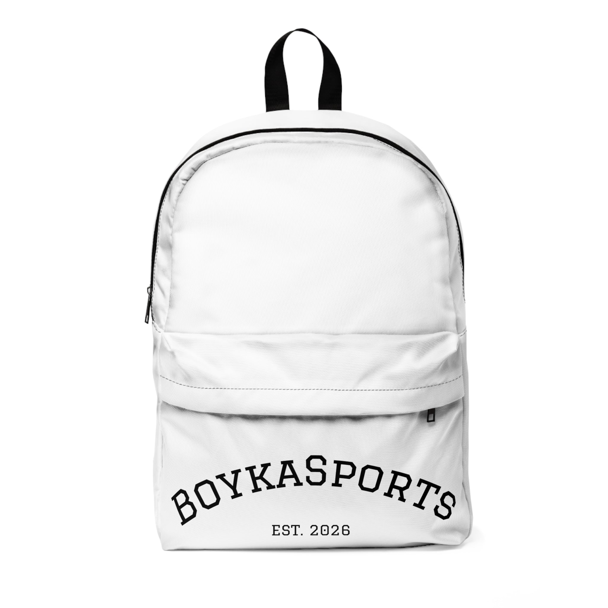 Boyksports Backpack - Vintage Athletic 'BOYKSPORTS EST. 2026' School & Gym Pack