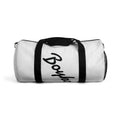 White 'BoykaSports' Athletic Duffel Bag — Gym Travel Sports Weekender