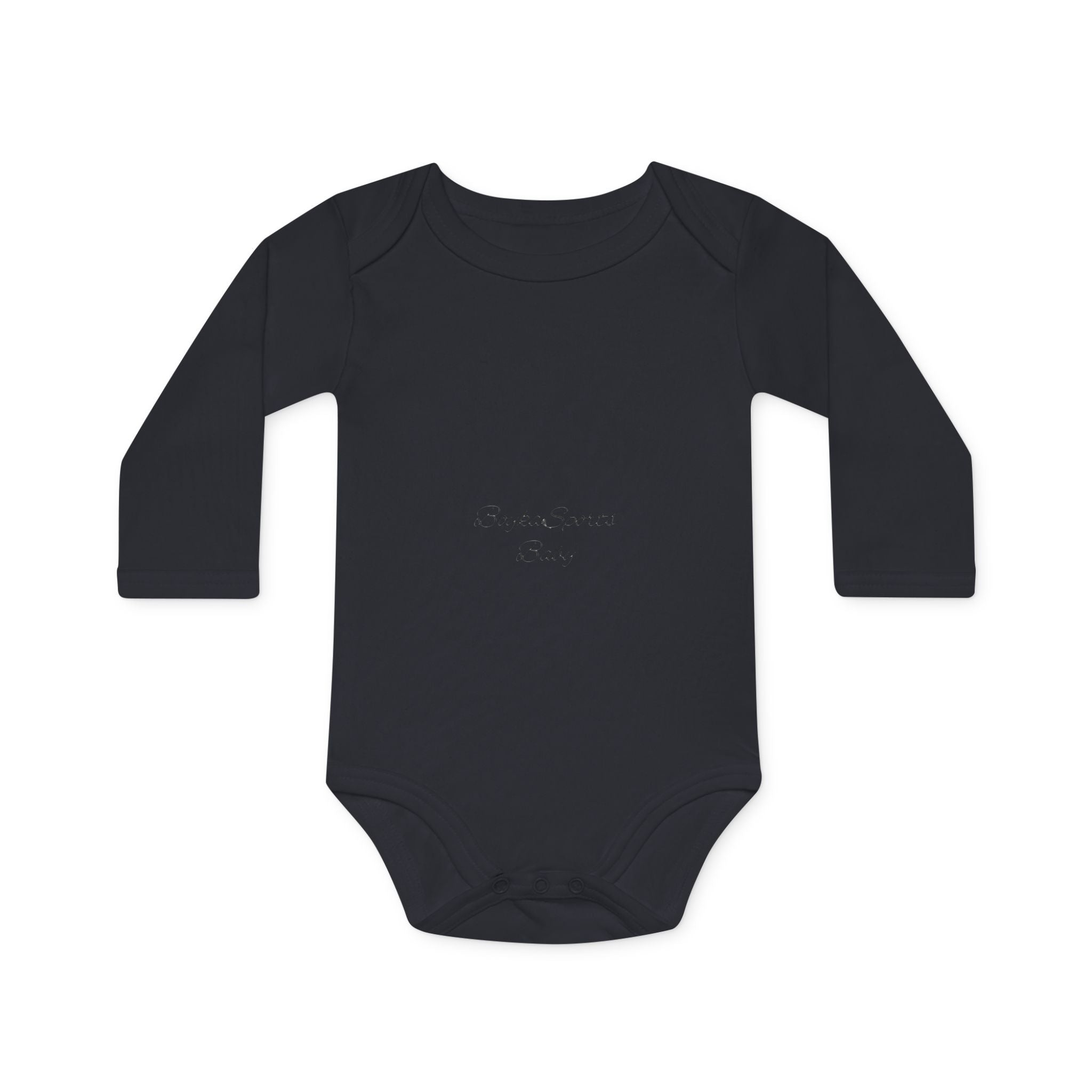 BoykaSports Premium Baby|Minimal Script Organic Long Sleeve