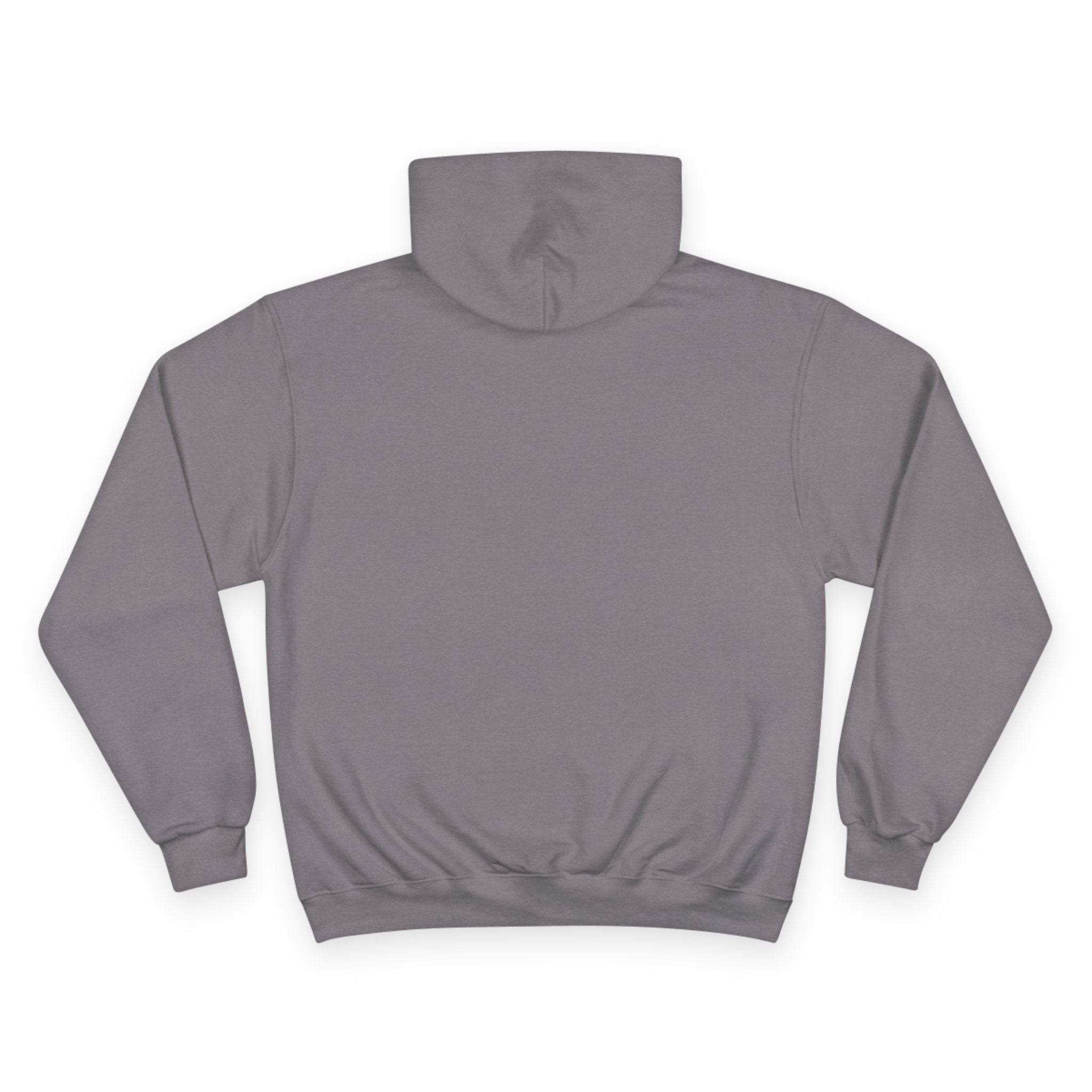 Minimalist White Champion Hoodie — Subtle Script Logo Pullover