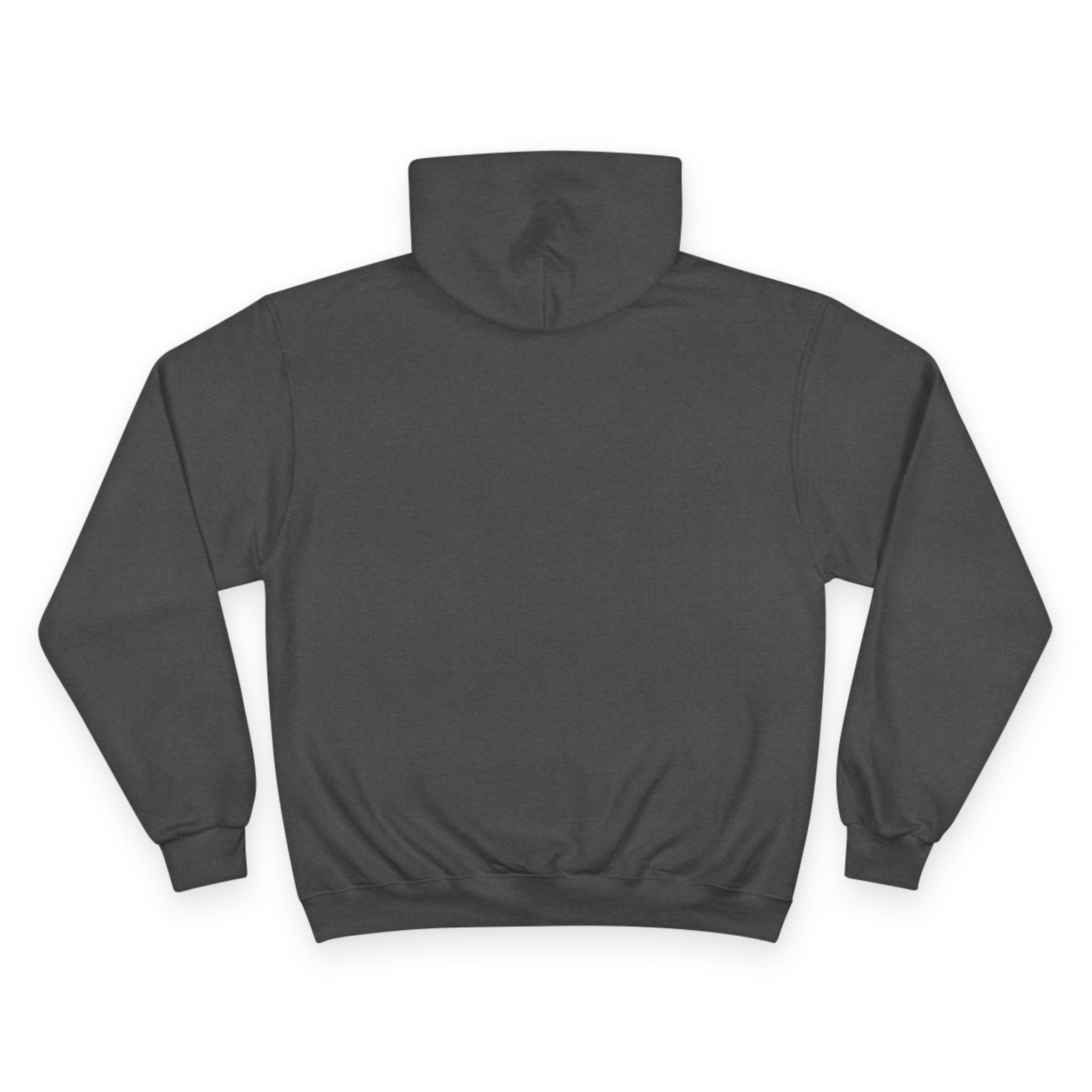 Minimalist White Champion Hoodie — Subtle Script Logo Pullover
