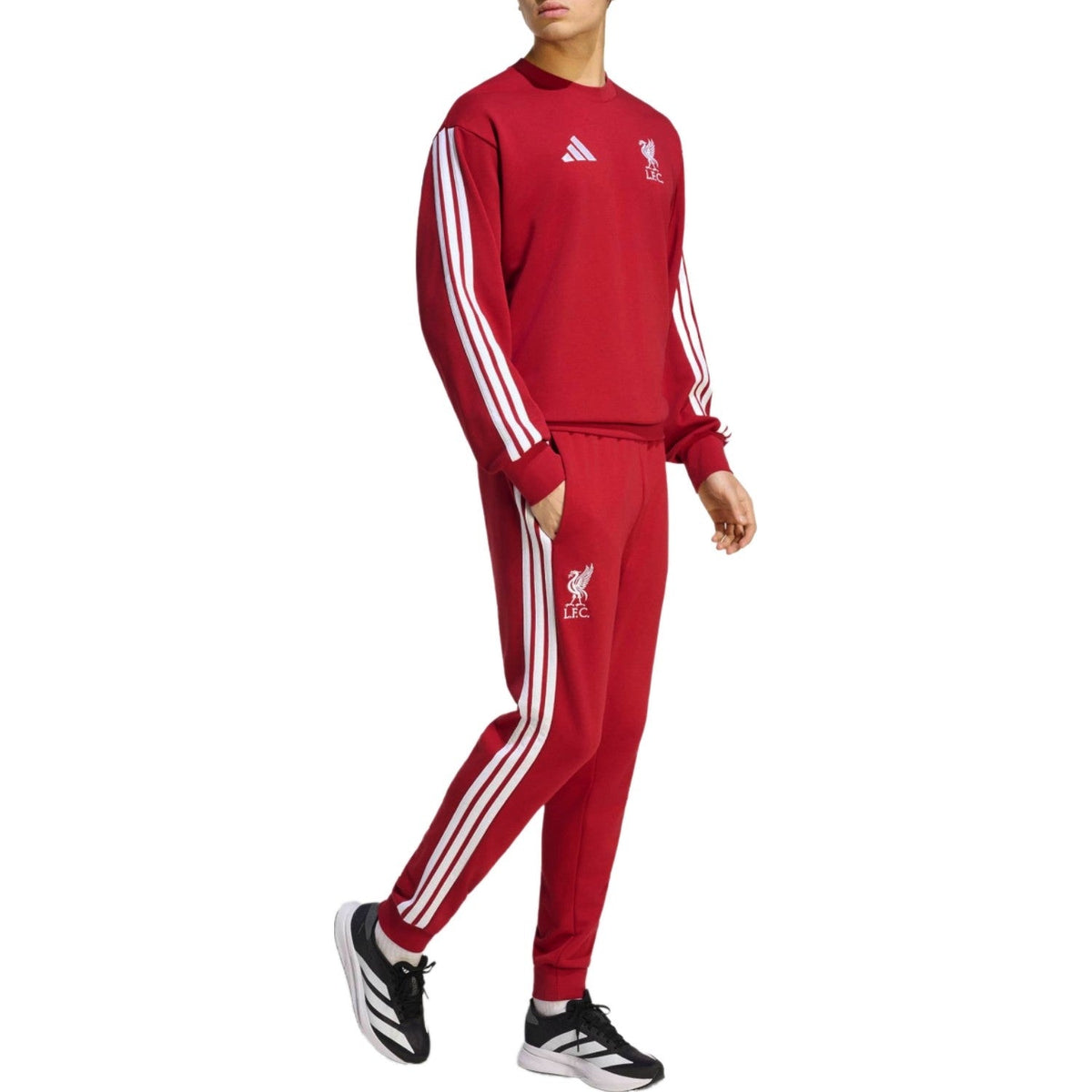 Liverpool FC Casual 3S presentation sweat tracksuit 2026/27 - Adidas-3