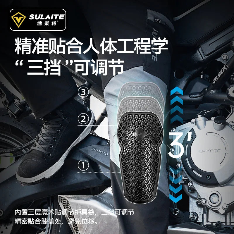 New Winter Motorcycle Riding Pants Warm Windproof and Fall-proof Trousers Long-distance Motorcycle Riding Pants Rainproof Pants