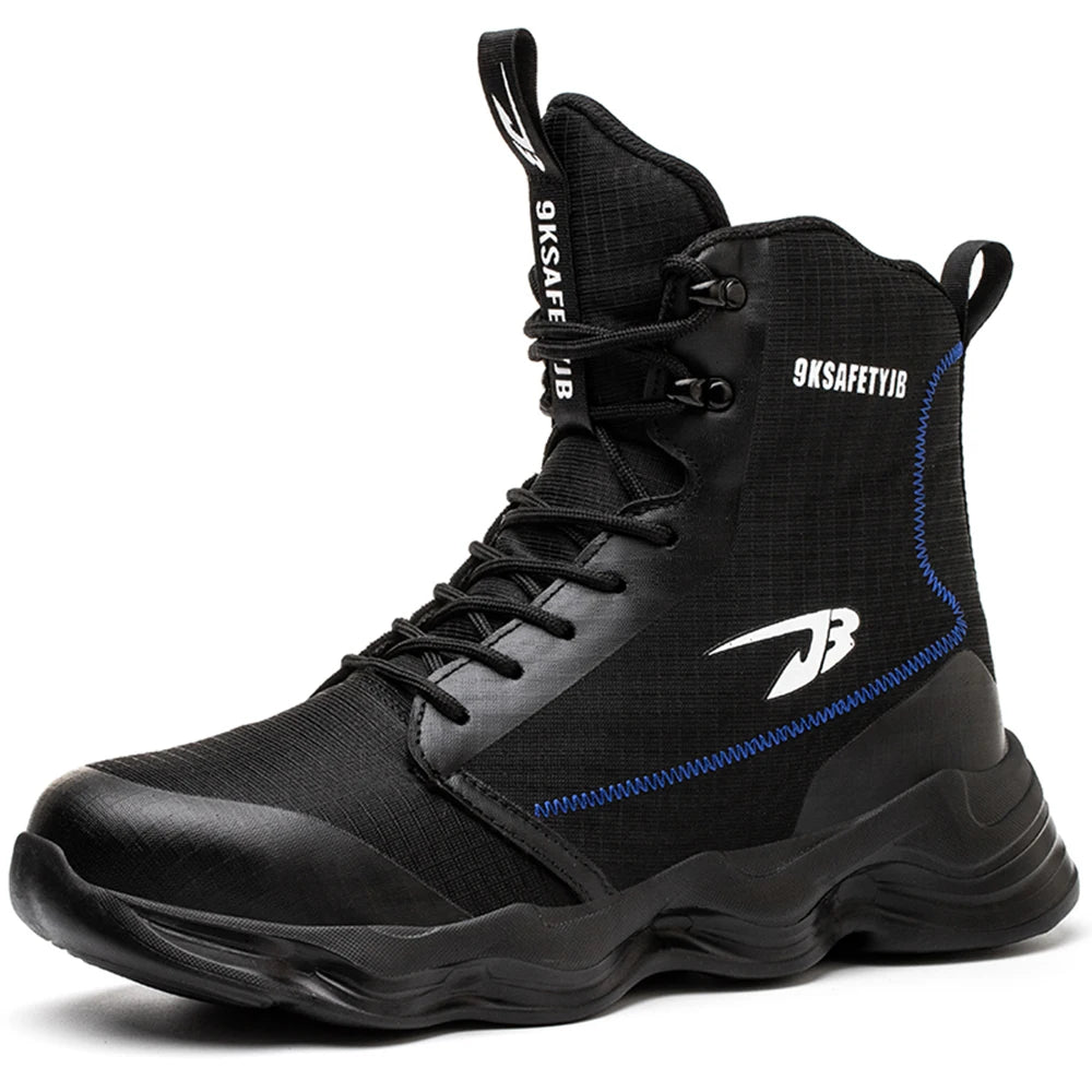 Motorcycle Boots black Motorbike Riding Shoes Men's Motorbike Riding Ankle Type Shoes Protective Boots Four Seasons Botas Moto