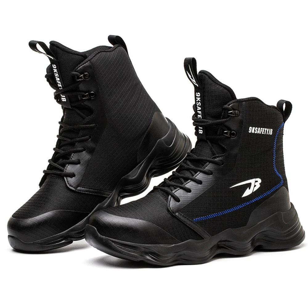Motorcycle Boots black Motorbike Riding Shoes Men's Motorbike Riding Ankle Type Shoes Protective Boots Four Seasons Botas Moto