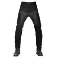 Motorrijbroek voor heren Zomer Mesh Motorbroek Zwart Retro Slim Fit Antival Motocross Race Jeans met 4 X CE