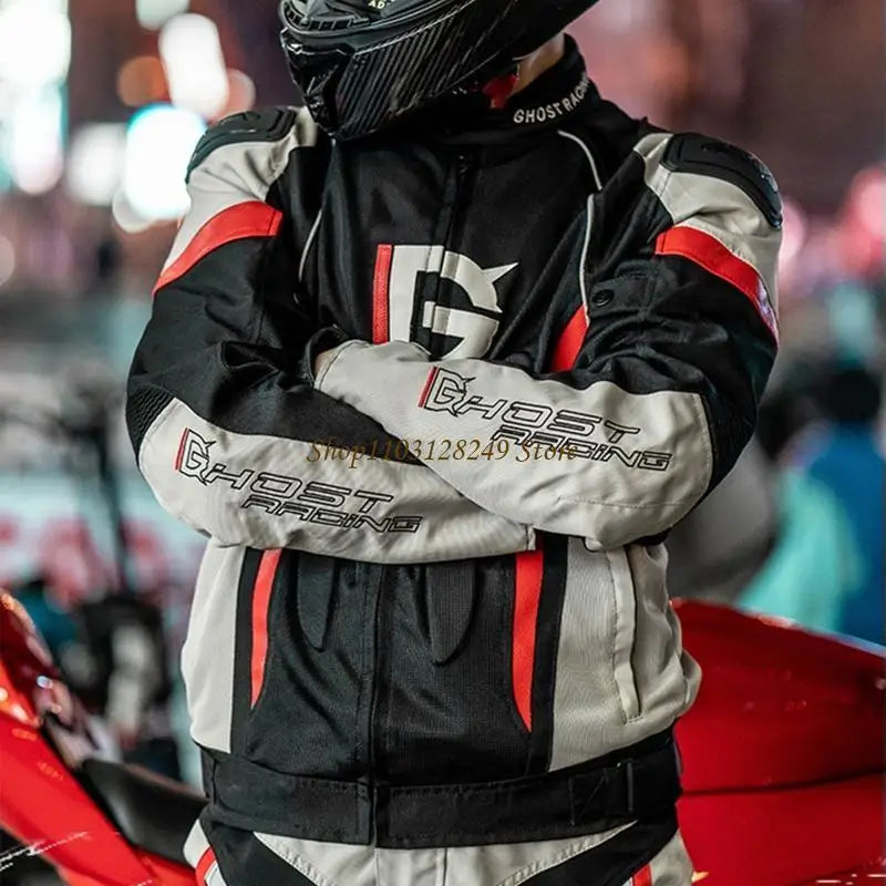 Motorcycle for Jacket Motorbike Riding for Jacket Windproof Motorcycle Full Body Protective Gear Armor Mesh for Jacket M