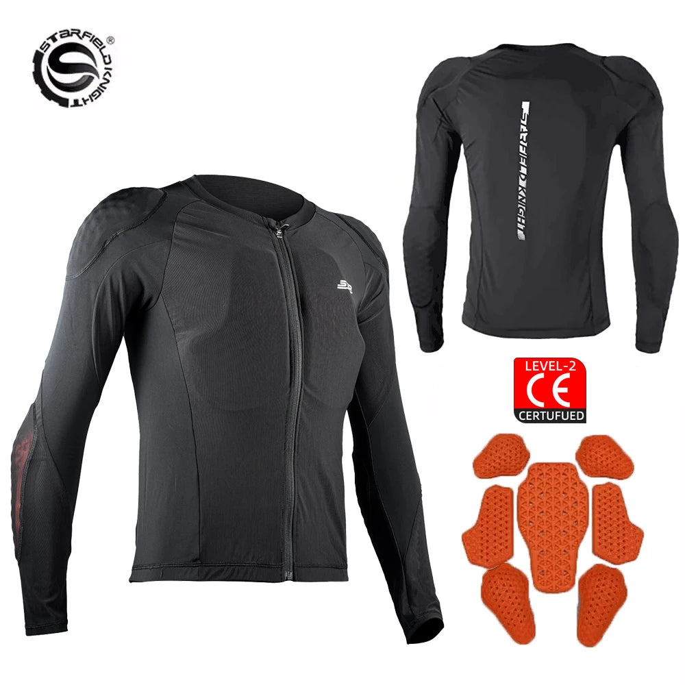 Zomer Motorjas Volledige Lichaamsbescherming Jas Voor Motorracen Lichtgewicht Zachte Motorcrosskleding Motorjack