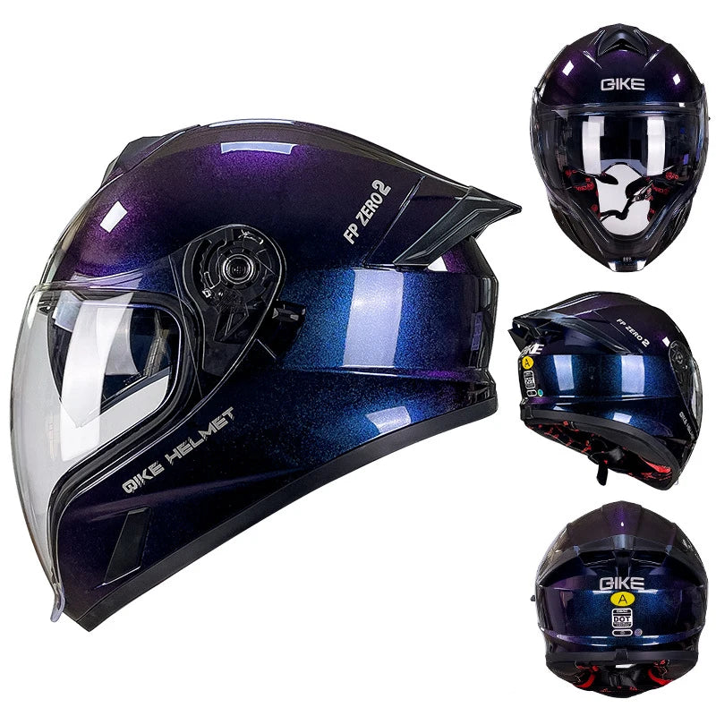 DOT Goedgekeurde Integraal Motorhelm voor Mannen en Vrouwen Downhill Racen Motorrijden Casco Capacete De Moto Kask