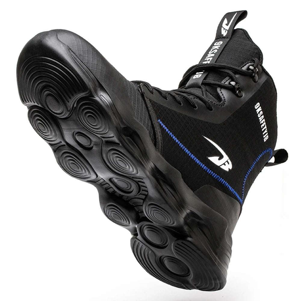 Motorcycle Boots black Motorbike Riding Shoes Men's Motorbike Riding Ankle Type Shoes Protective Boots Four Seasons Botas Moto