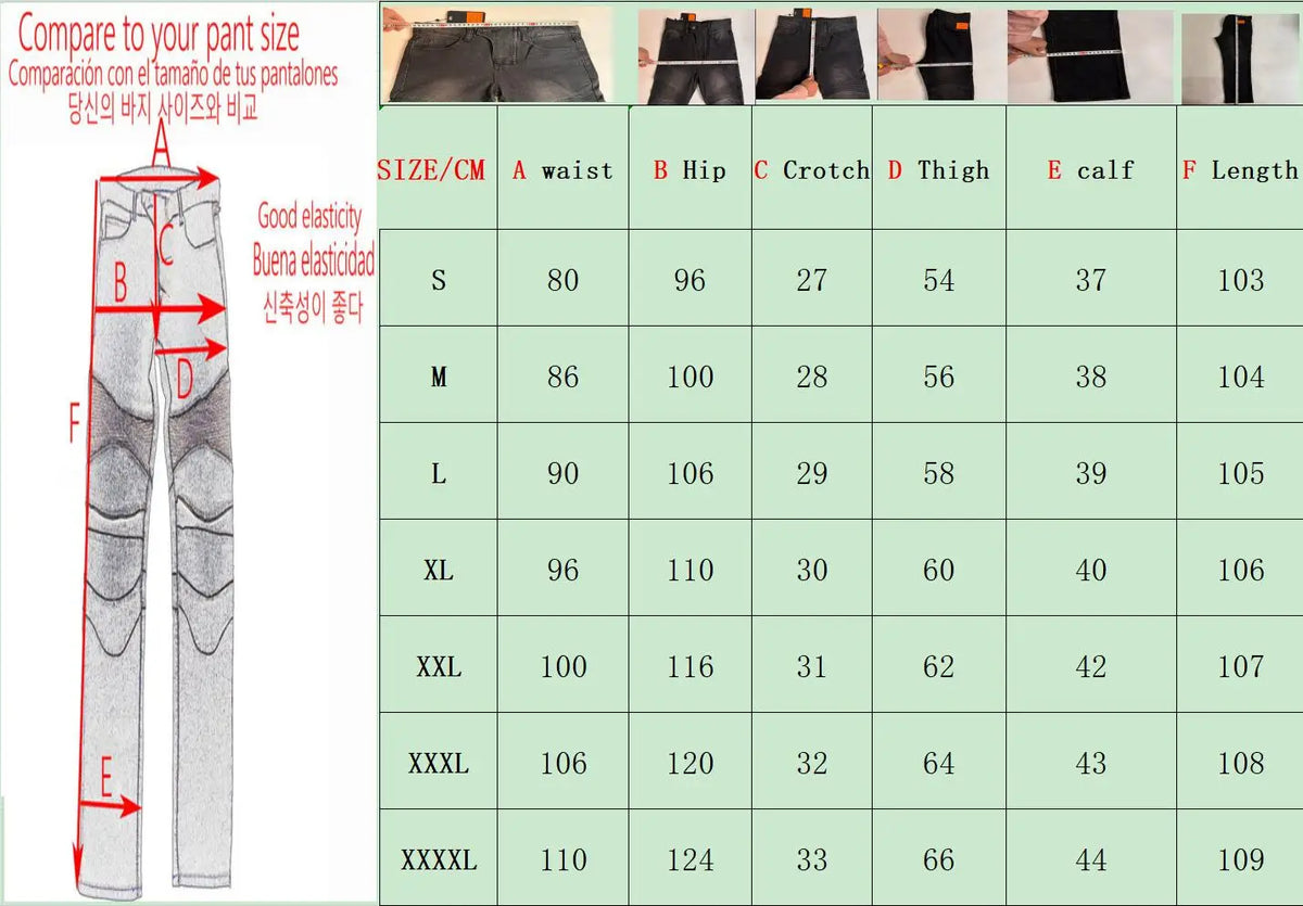 Moto Jeans  Motorcycle Pants Motorcycle Jeans Protective Gear Riding Touring Motorbike Trousers With Protect Gears Summer Women