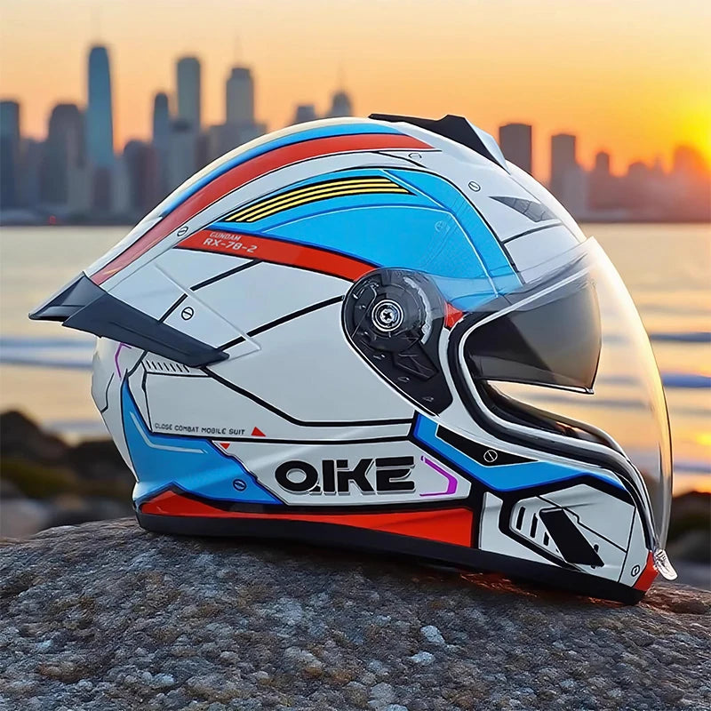 DOT Approved Full Face Motorcycle Helmet for Men And Women Downhill Racing Motorbike Riding Casco Capacete De Moto Kask
