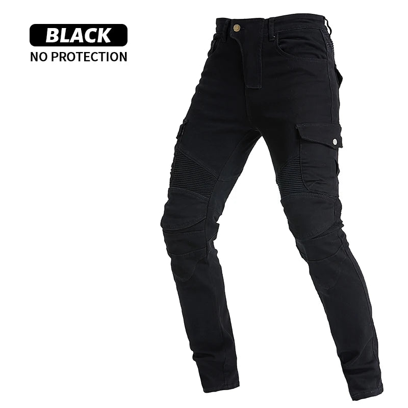 Moto Jeans  Motorcycle Pants Motorcycle Jeans Protective Gear Riding Touring Motorbike Trousers With Protect Gears Summer Women
