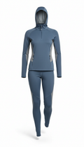 Unisex Activewear Set in Steel Blue