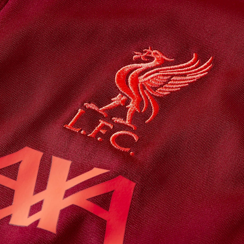 Liverpool FC rood trainingspresentatie voetbal trainingspak 2021/22 - Nike